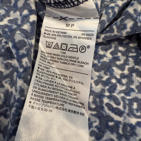 Banana Republic Factory mock wrap midi dress SZ MP - Picture 5 of 11